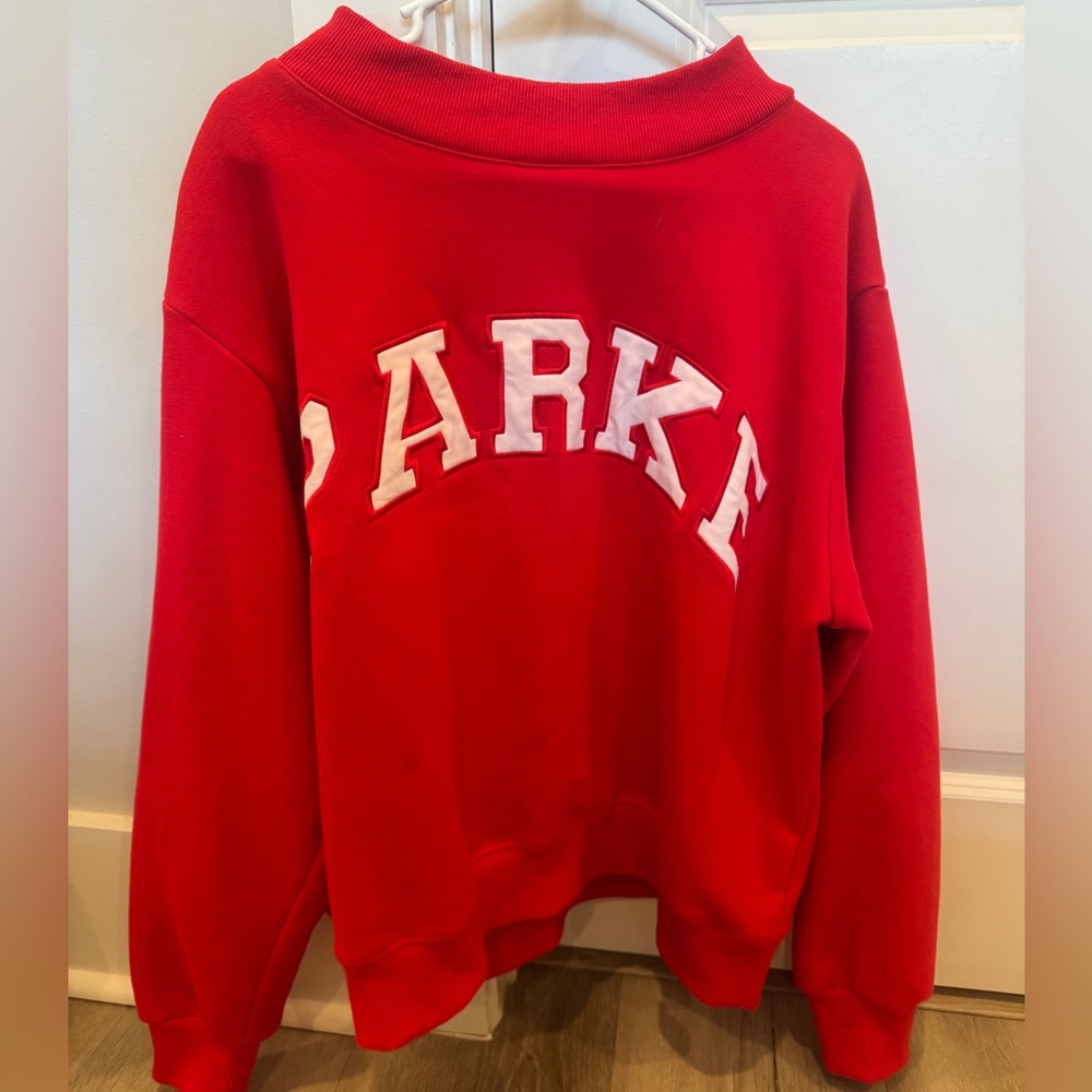 PARKE Women’s Mock Neck Sweatshirt